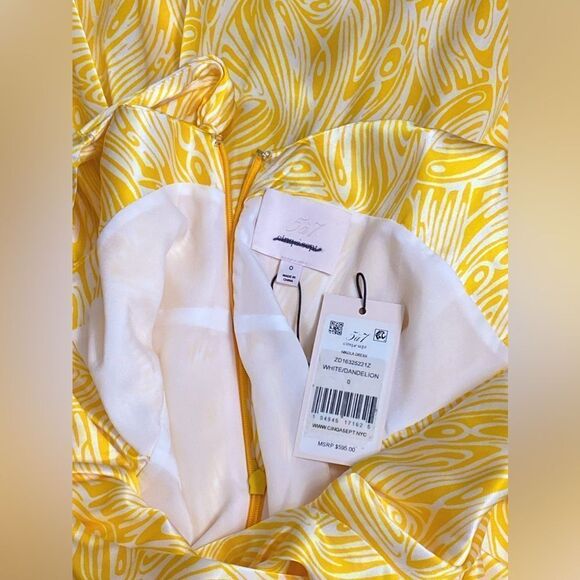 Cinq A Sept Silk Midi Dress size 0 - Picture 11 of 12